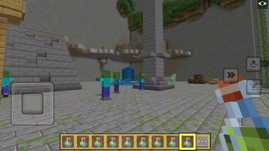 HorrorCraft: Dark Realms APK screenshot 1