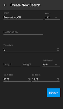 DAT Load Board for Truckers APK screenshot 1
