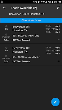 DAT Load Board for Truckers APK screenshot 1