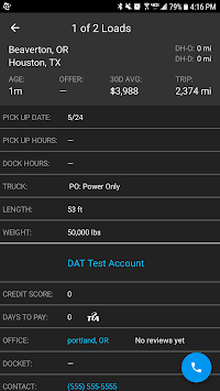 DAT Load Board for Truckers APK screenshot 1