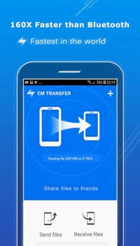 CM Transfer - Share any files with friends nearby APK screenshot 1