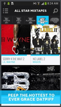 DatPiff - Mixtapes & Music APK screenshot 1 DatPiff - Mixtapes & Music APK screenshot 1