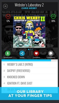 DatPiff - Mixtapes & Music APK screenshot 1 DatPiff - Mixtapes & Music APK screenshot 1