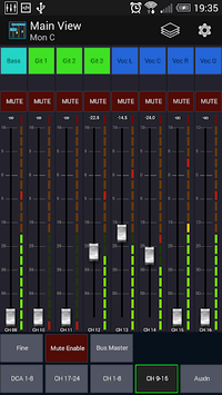 Mixing Station XM32 APK screenshot 1