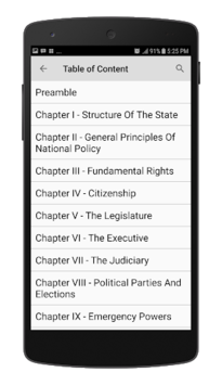 Liberia Constitution 1986 APK screenshot 1