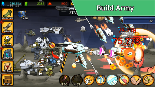 Missile Dude RPG: Tap Tap Missile APK screenshot 1