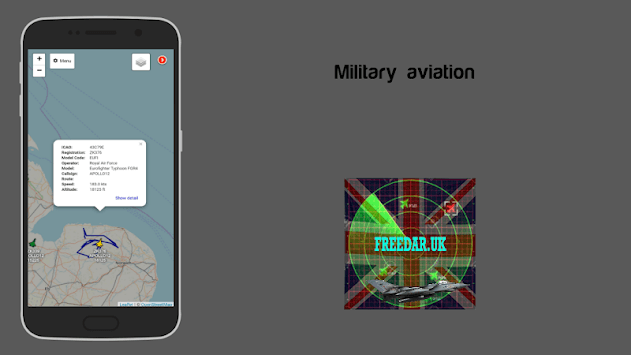 Freedar.uk | Live Aircraft Tracker APK screenshot 1