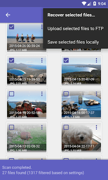 DiskDigger photo recovery APK screenshot 1 DiskDigger photo recovery APK screenshot 1