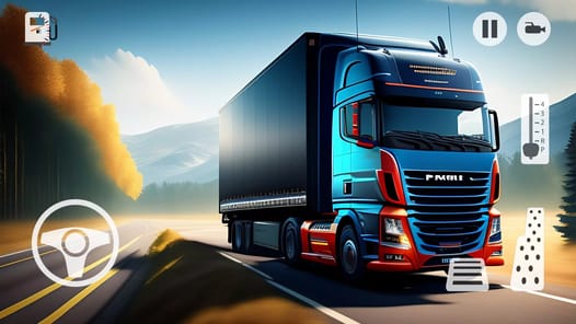 Truck Simulator Drive Europe APK screenshot 1