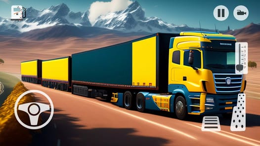 Truck Simulator Drive Europe APK screenshot 1