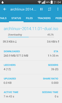 Flud - Torrent Downloader APK screenshot 1 Flud - Torrent Downloader APK screenshot 1