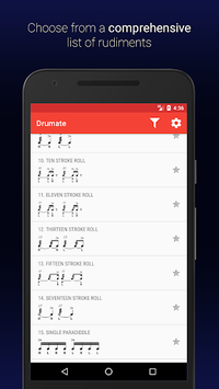 Drumate Free - Drum Rudiments APK screenshot 1 Drumate Free - Drum Rudiments APK screenshot 1
