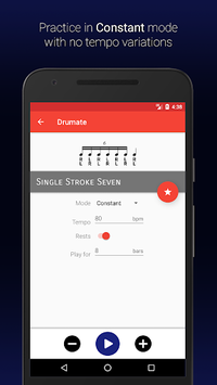 Drumate Free - Drum Rudiments APK screenshot 1 Drumate Free - Drum Rudiments APK screenshot 1