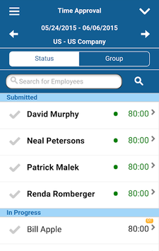 Deltek Vision Time & Expense APK screenshot 1