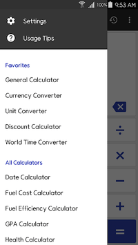 ClevCalc - Calculator APK screenshot 1