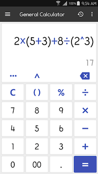 ClevCalc - Calculator APK screenshot 1
