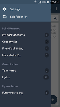 ClevNote - Notepad, Checklist APK screenshot 1