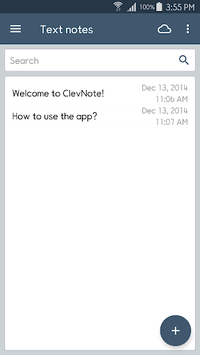 ClevNote - Notepad, Checklist APK screenshot 1
