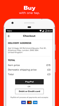 Depop - Shop. Clothing. Sneakers. Streetwear. APK screenshot 1