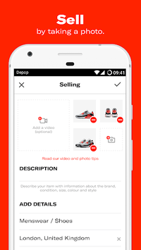 Depop - Shop. Clothing. Sneakers. Streetwear. APK screenshot 1