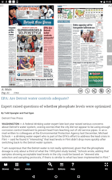Detroit Free Press eEdition APK screenshot 1