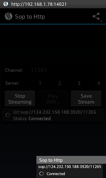 Sop to Http APK screenshot 1