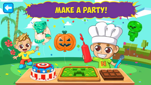 Vlad and Niki: Kids Pizza Game APK screenshot 1