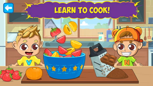 Vlad and Niki: Kids Pizza Game APK screenshot 1