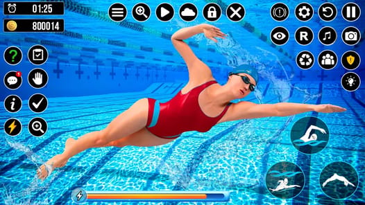 Swimming Pool Race APK screenshot 1