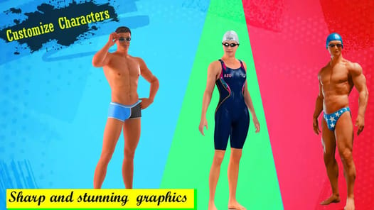 Swimming Pool Race APK screenshot 1