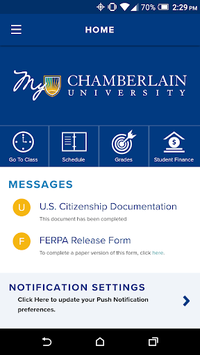 Chamberlain University APK screenshot 1