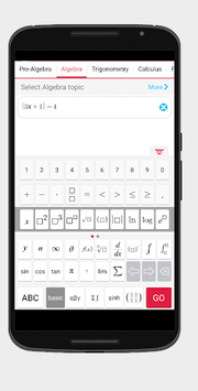 Symbolab - Math solver APK screenshot 1
