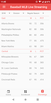 Baseball MLB Live Streaming APK screenshot 1