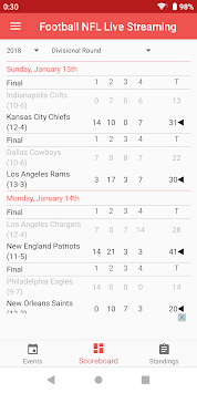 Football AAF and NFL Live Streaming APK screenshot 1