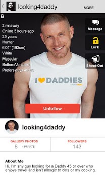 Daddyhunt: Gay Dating APK screenshot 1 Daddyhunt: Gay Dating APK screenshot 1