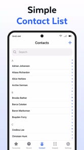 Contacts APK screenshot 1