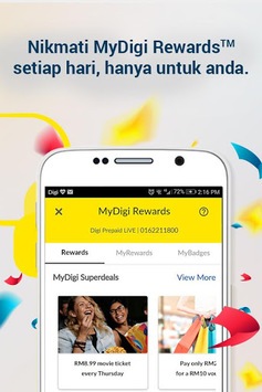 MyDigi APK screenshot 1 MyDigi APK screenshot 1