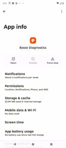 Boost Diagnostics APK screenshot 1