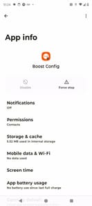 Boost Config APK screenshot 1