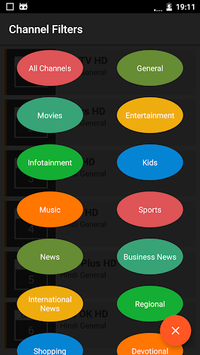 Dish TV Channels APK screenshot 1