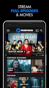 Freeform – Stream Full Episodes, Movies, & Live TV APK screenshot 1