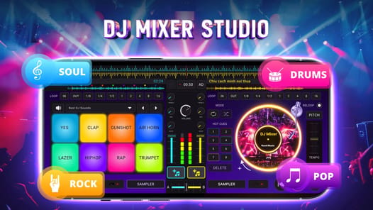 DJ Mixer: Beat Mix - Drum Pad APK screenshot 1