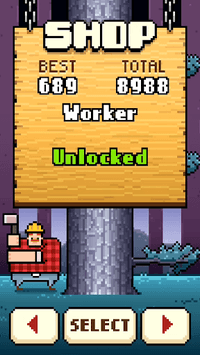 Timberman APK screenshot 1 Timberman APK screenshot 1
