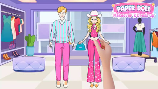 Paper Doll Makeover & Dress Up APK screenshot 1