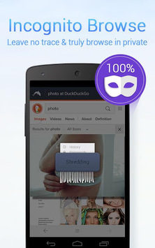 Dolphin Zero Incognito Browser - Private Browser APK screenshot 1