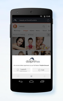 Dolphin Zero Incognito Browser - Private Browser APK screenshot 1
