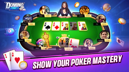 Domino Vamos-Poker Slots Crash APK screenshot 1