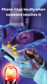 Don't Touch My Phone: Alarm APK screenshot 1