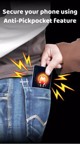 Don't Touch My Phone: Alarm APK screenshot 1
