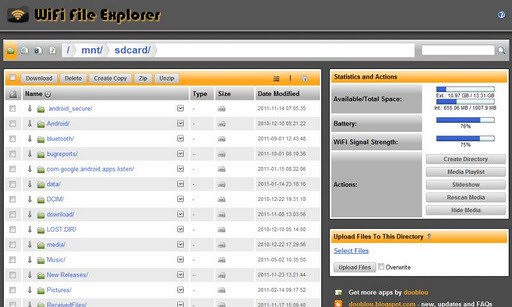 WiFi File Explorer APK screenshot 1